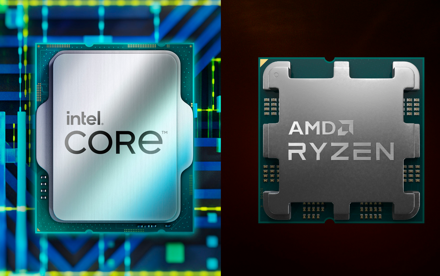 Zen 4 Ryzen V Intel Gen 13