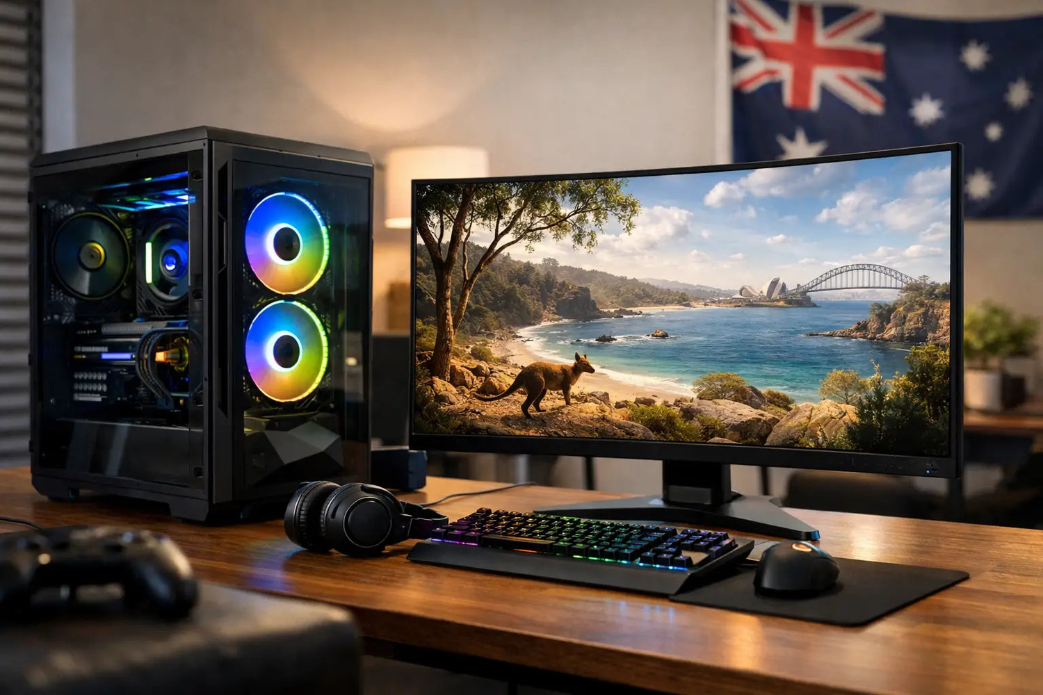 Custom Gaming Desktop Australia for Your Games