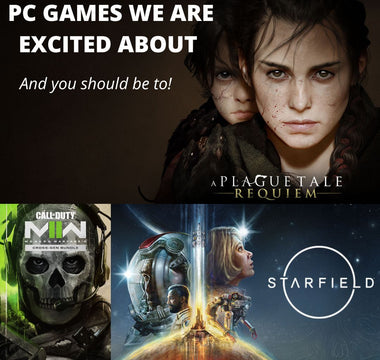 The PC games coming soon we are excited about!