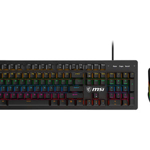 MSI FORGE GK300 Blue Switch Mechanical Keyboard and Mouse Combo