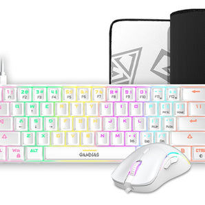 Gamdias HERMES E4 3-in-1 Mouse / Mousemat / Red Switch Keyboard Combo